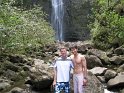 3/22/09: Jim and Clarence at Hanakapiai Falls
